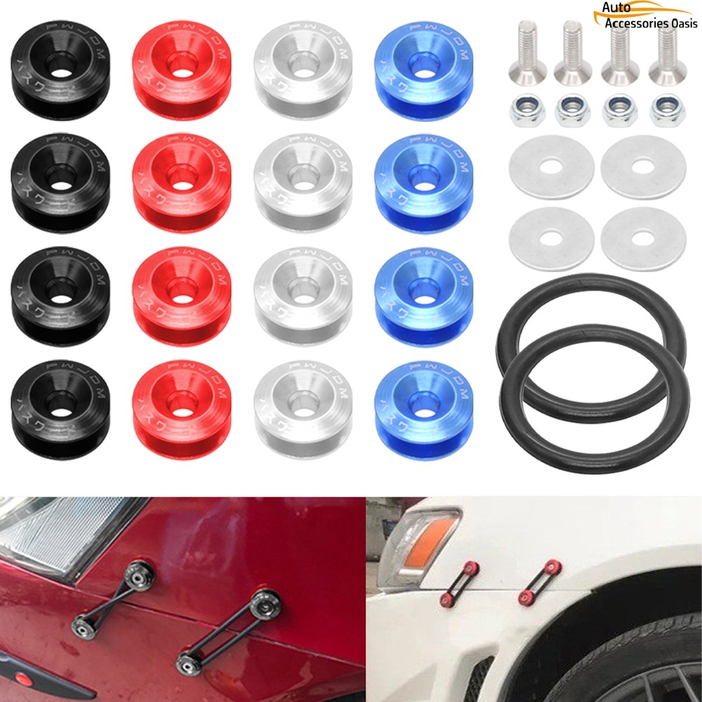 Dadi Tuning Verdi M6 Aluminum 20 In Bikes 20PCS Black M6 Fender Bumper ...