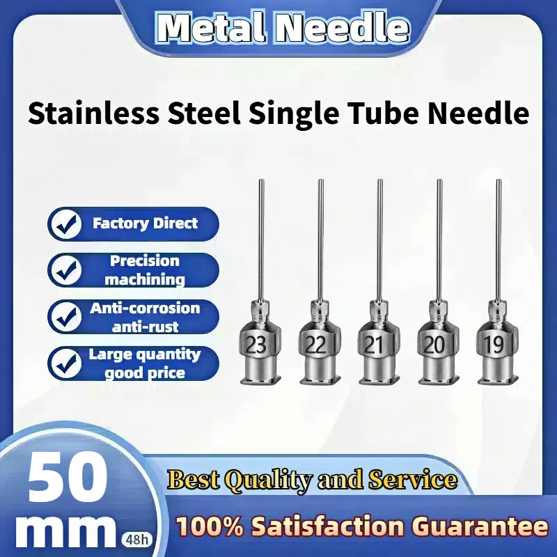 12-Pack 18GA Stainless Steel Blunt Tip Dispensing Needles – 1/2 Inch (0.5") – Precision Syringe Tips