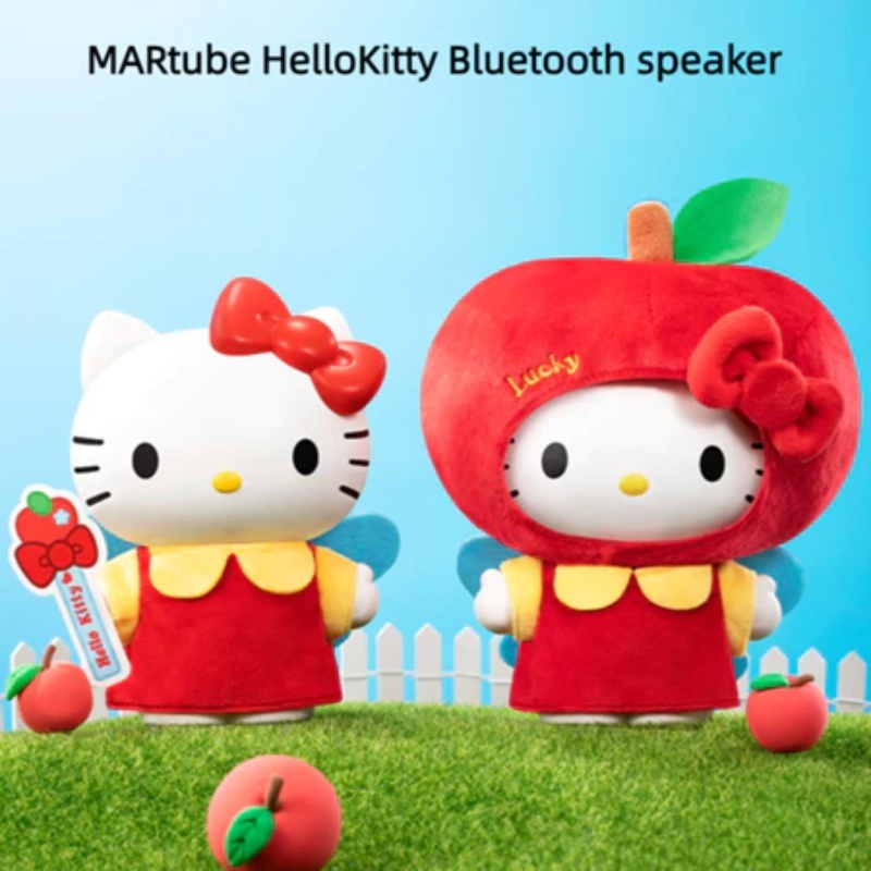 Martube Hello Kitty Apple Wish Wizard Wireless Bluetooth Speaker ...