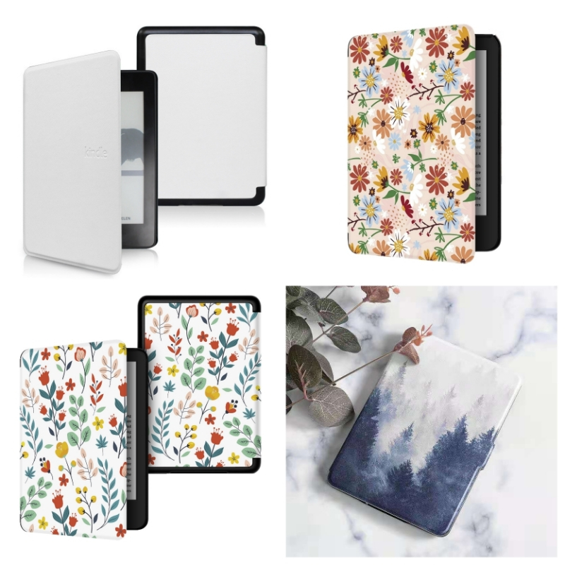 Elegant Flora Kindle Case 2024 Paperwhite 12th (7in) / Paperwhite 5 (6