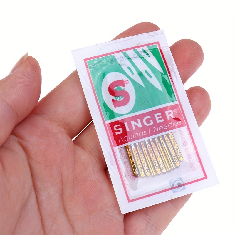 Singer Plated Universal Sewing Machine Needles 10pcs/ pack for Home ...