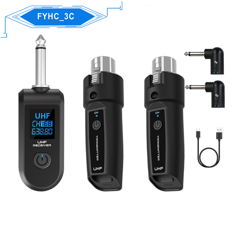 K1 2.4Ghz Wireless Microphone System XLR Transmitter Receiver for