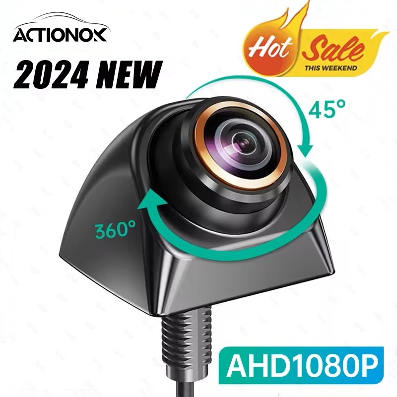 ACTIONOK Car Rear View Camera AHD CVBS 1080P Full HD Reversing Image ...