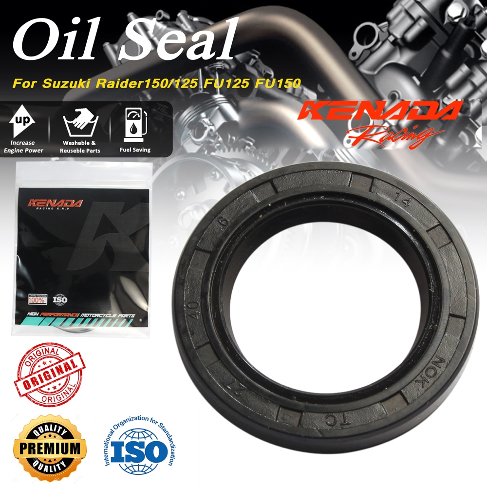 Suzuki GP100 / GP125 Engine Oil Seal Set – Both Sides, Crank & Sprocket Seals (cc Motorcycles)