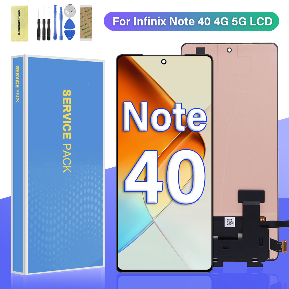 For Infinix Note 40 4G 5G LCD X6853 X6852 Display Digitizer Touch ...
