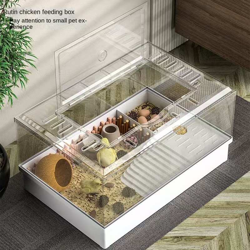 Pet Chicken Breeding Cage Chicken Nest Ludding Chicken Breeding Box ...