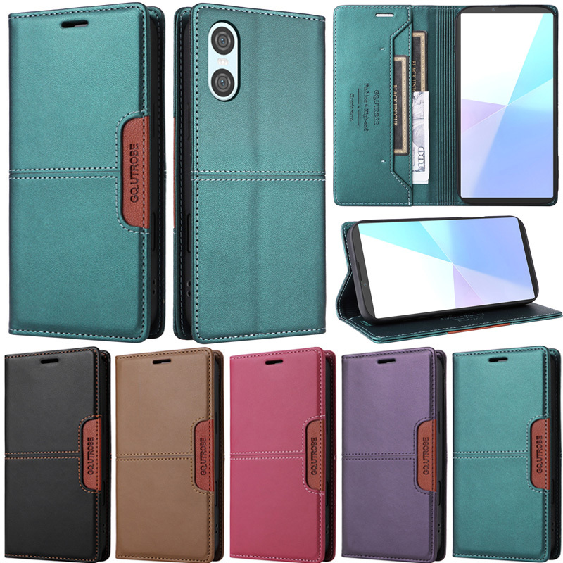 Dành Cho Sony Xperia 1 iii 5 ii 10 iii Pro-I Vải Vải Canvas Da Mềm Ốp