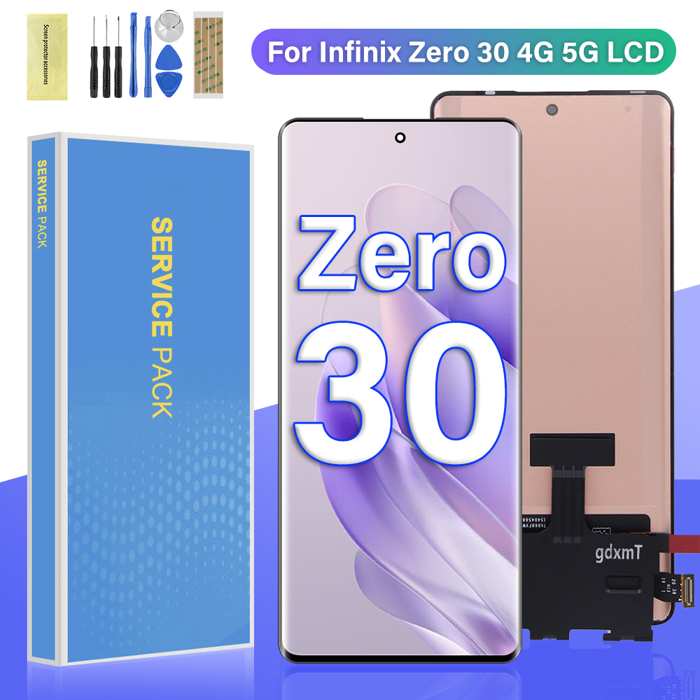 For Infinix Zero 30 4G 5G LCD Display X6731 X6731B Digitizer Touch ...