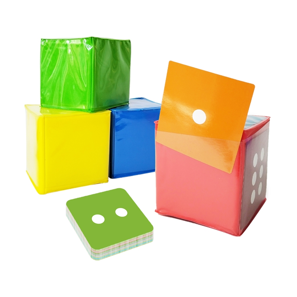 BELLKIDS Insertable Card Square Plush Toy 10cm Cube Plastic Film Sponge ...