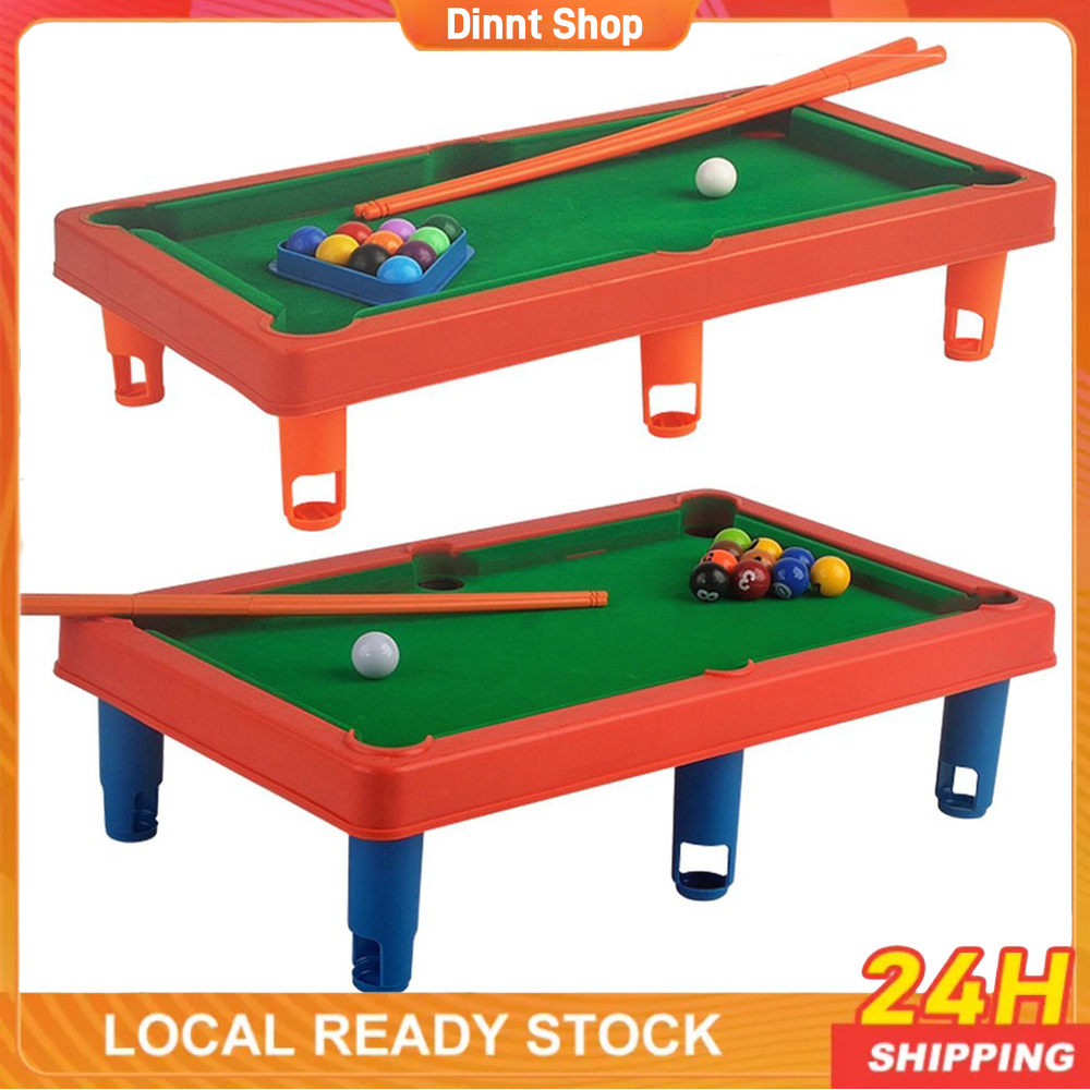 Mini Billiard Table Set For Kids Billiard Ball Snooker Pool Top Game ...