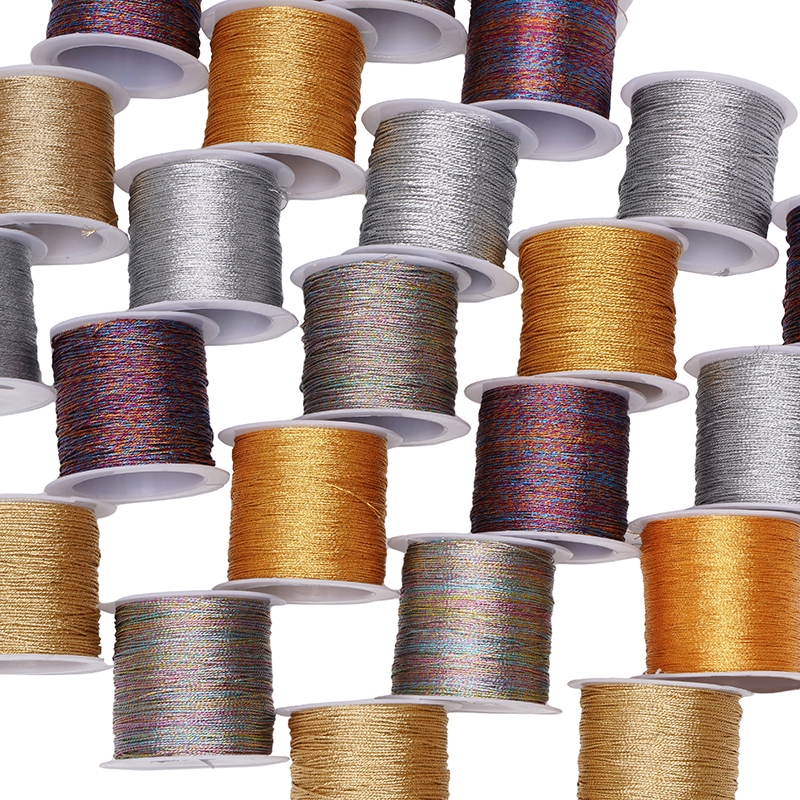 0.2-1mm 15-100m/roll Nylon Woven Rope Thread For DIY Jewelry Bracelet ...
