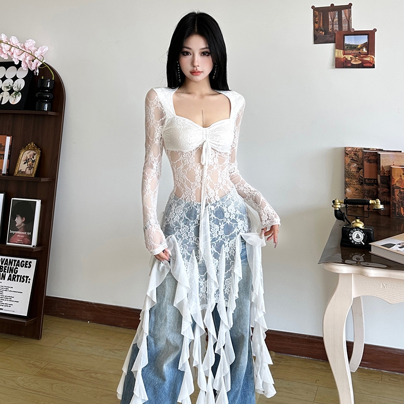 weird sexy clothes Funny Lingerie - Sexy Women's Sheer Bodystocking main image 1