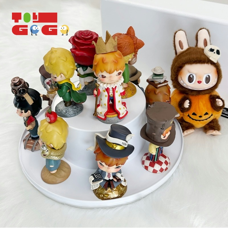 Rotating Blind Box Storage Display Box Multi-Layer Dust-Proof POP MART ...