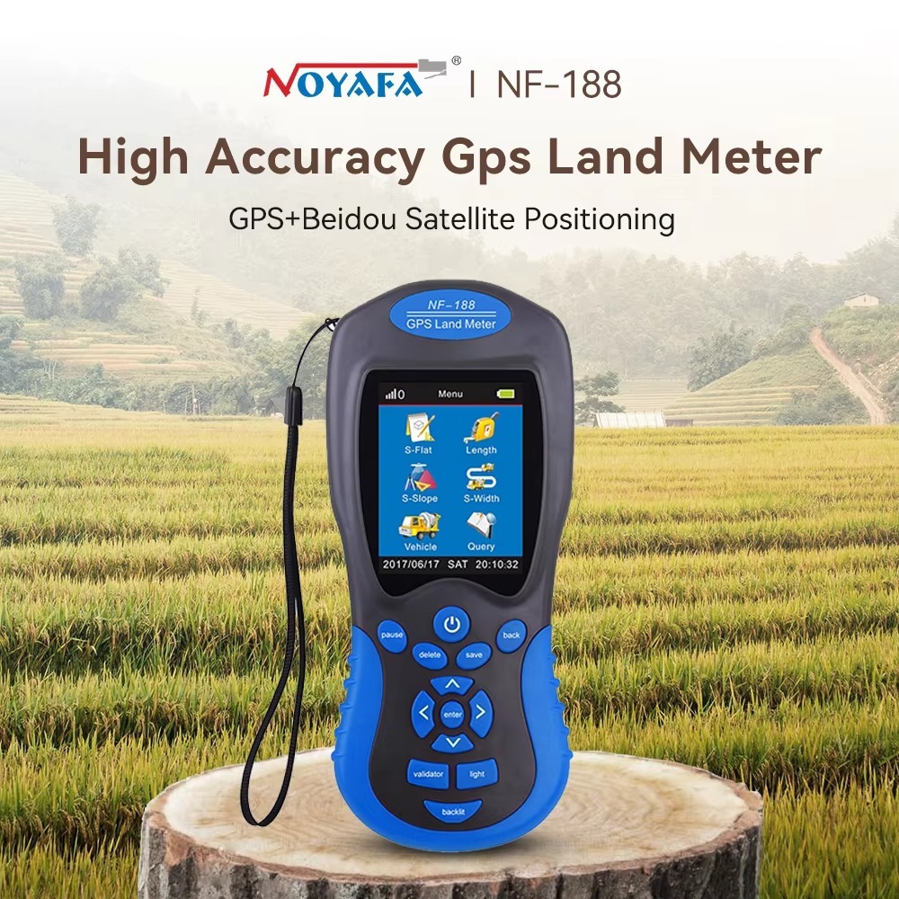 【Seller recommend &local 1~2 days delivery】NOYAFA NF-188 GPS Land Meter ...