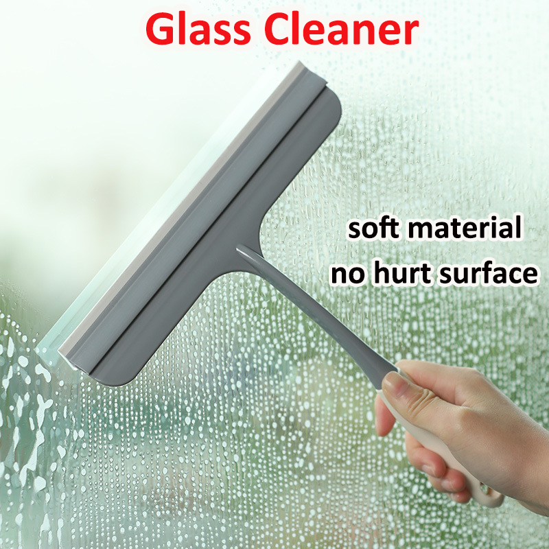 Window Squeegees Glass Cleaning Cleaner Bathroom Floor Soft Glass Wiper ...