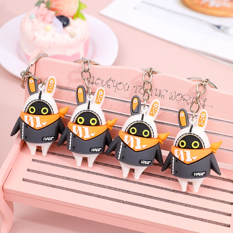 Game Zenless Zone Zero Bangboo Keychain Keyring Accessories Gift ...