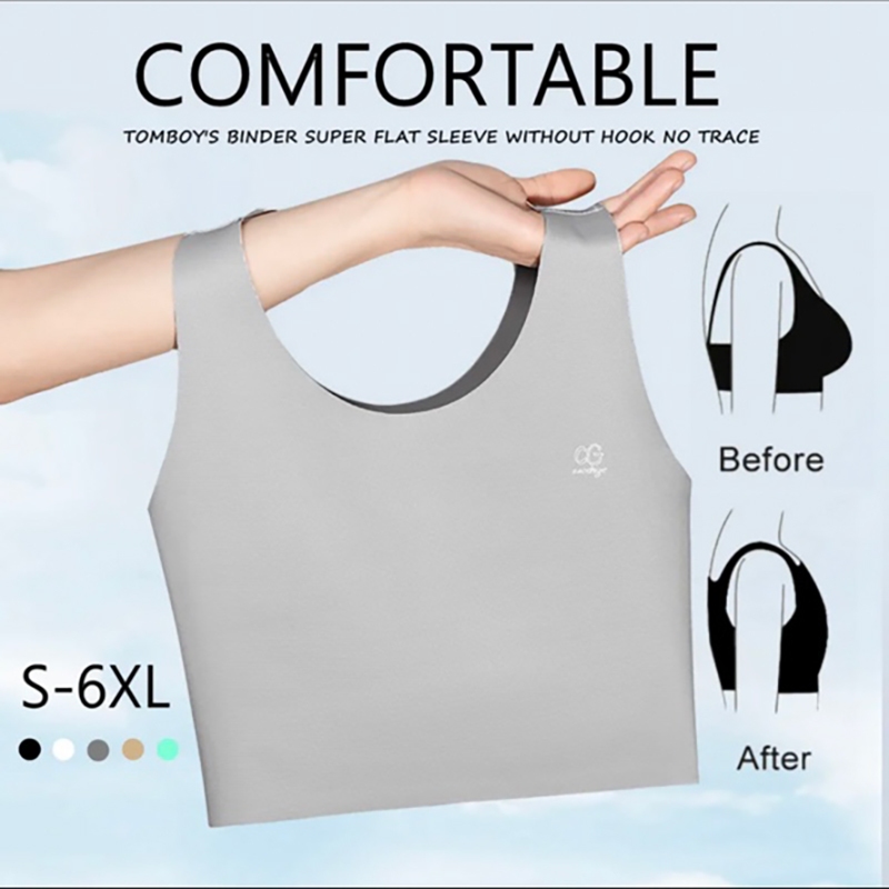 Pullover style bra no-hooks no steel-rings soft and skin-friendly sport ...