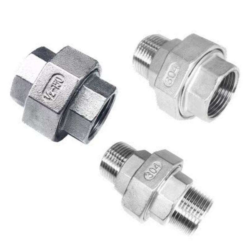 1 Inch NPT 304 Stainless Steel Union - Pipe Fittings Direct - View #3