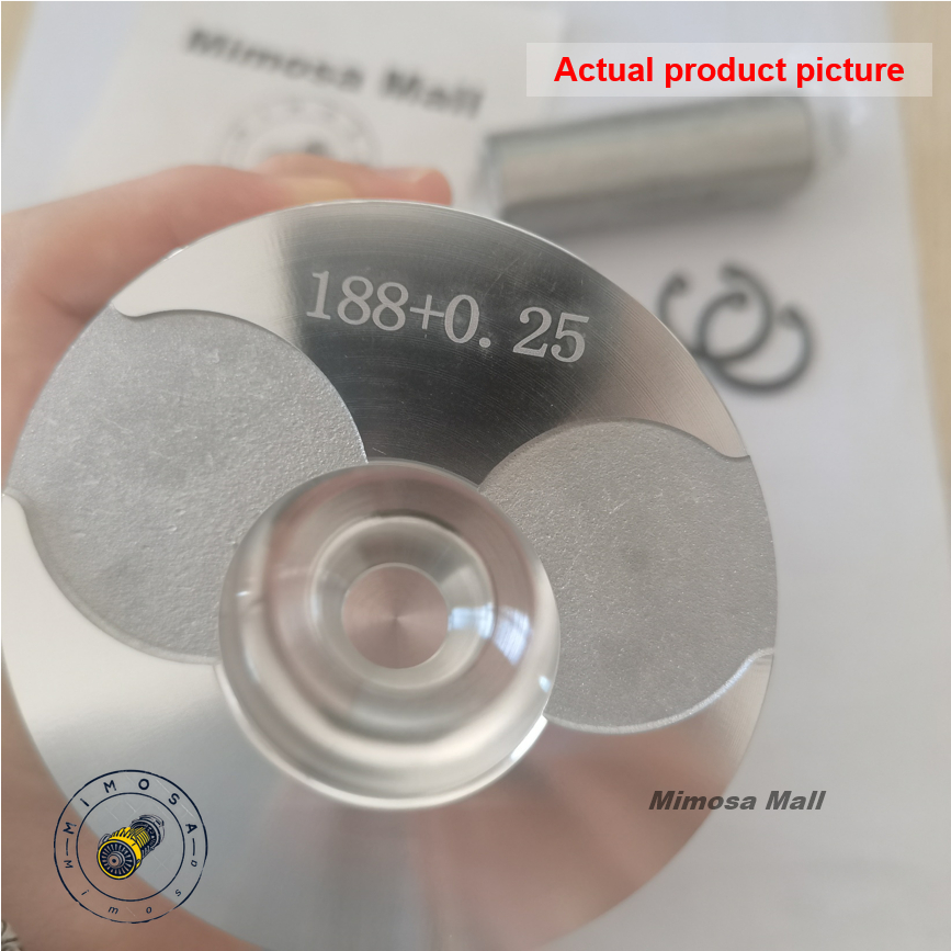 Mimosa Assy Assembly Piston 188F/188FA 0.25 Aircooled Diesel Engine ...