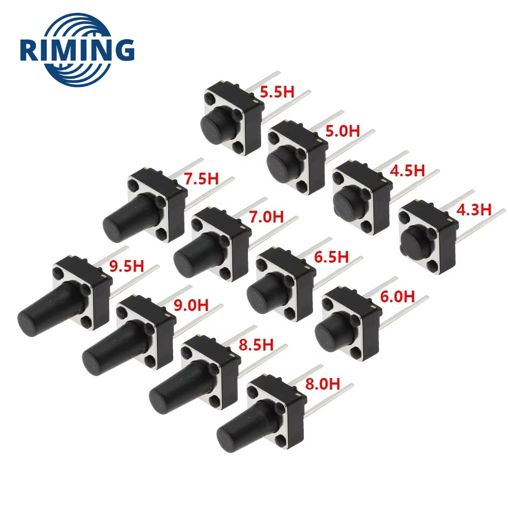 10PC NEU Button module 6x6mm Tap the 6*6*5 button on the switch module #YT