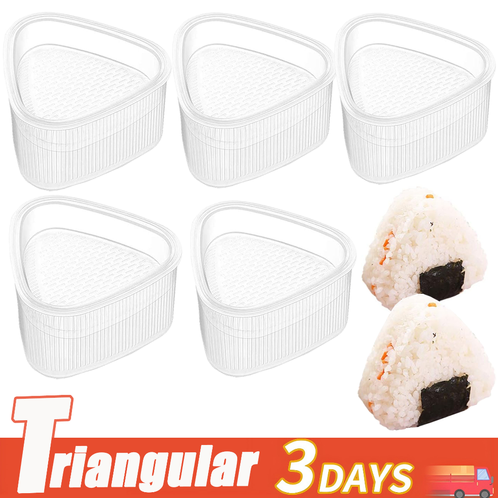 Triangular Form DIY Sushi Mold Onigiri Rice Ball Food Press Sushi Maker ...