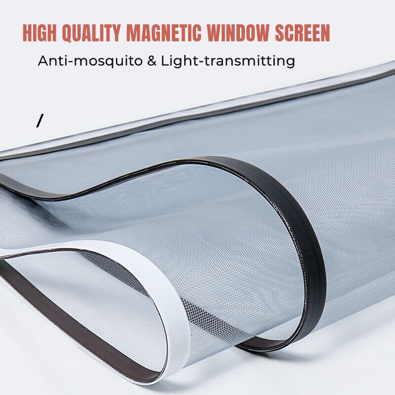 Geleby Anti-Mosquito Window Screen Magnetic Net Fits Most Sizes DIY ...