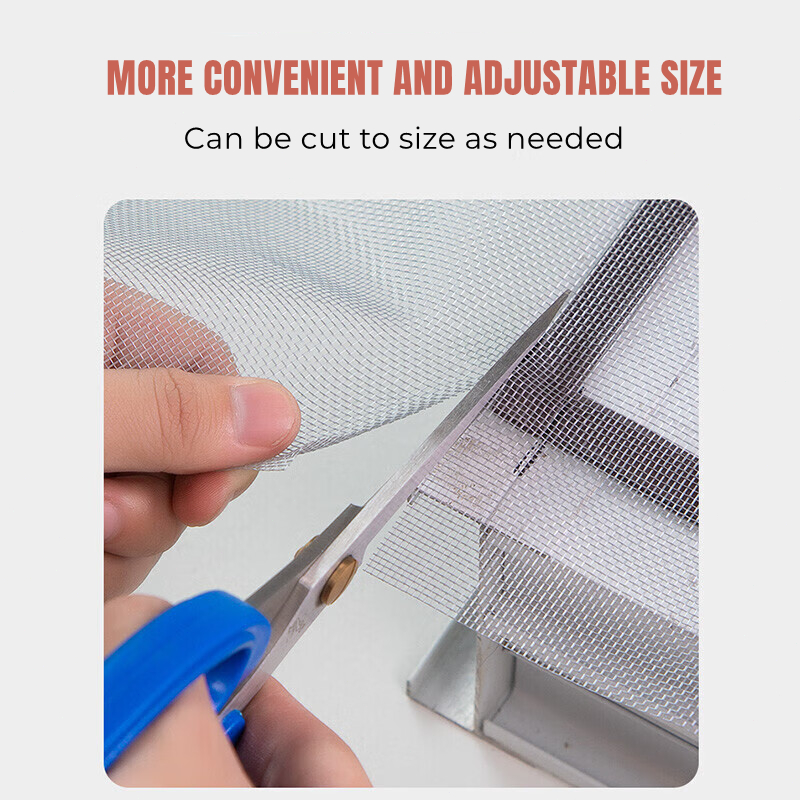 Geleby Anti-Mosquito Window Screen Magnetic Net Fits Most Sizes DIY ...