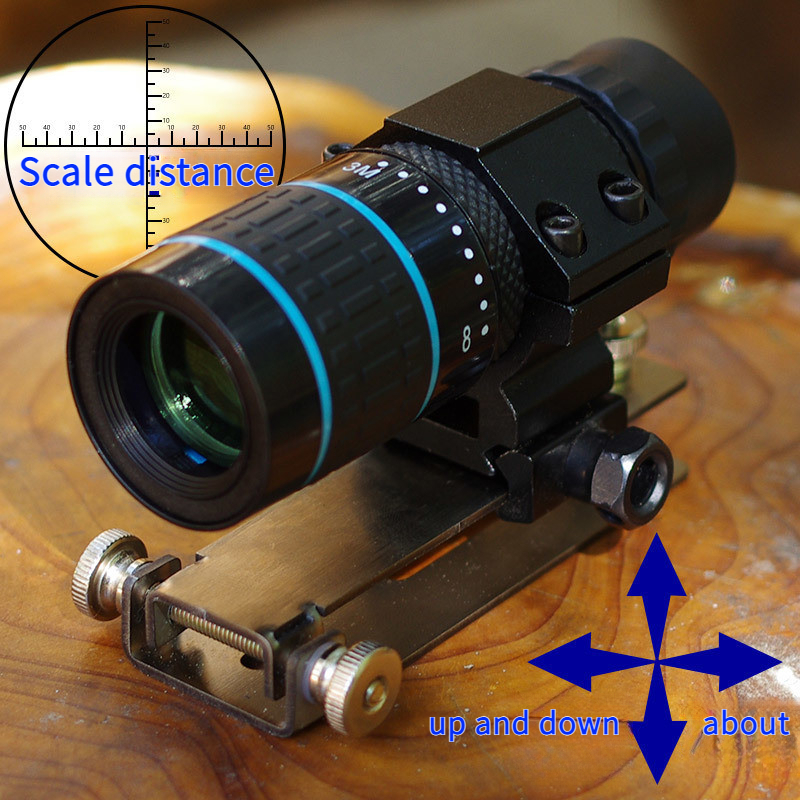Y Scale with Cross Coordinate Monocular 8 Times High Power High ...