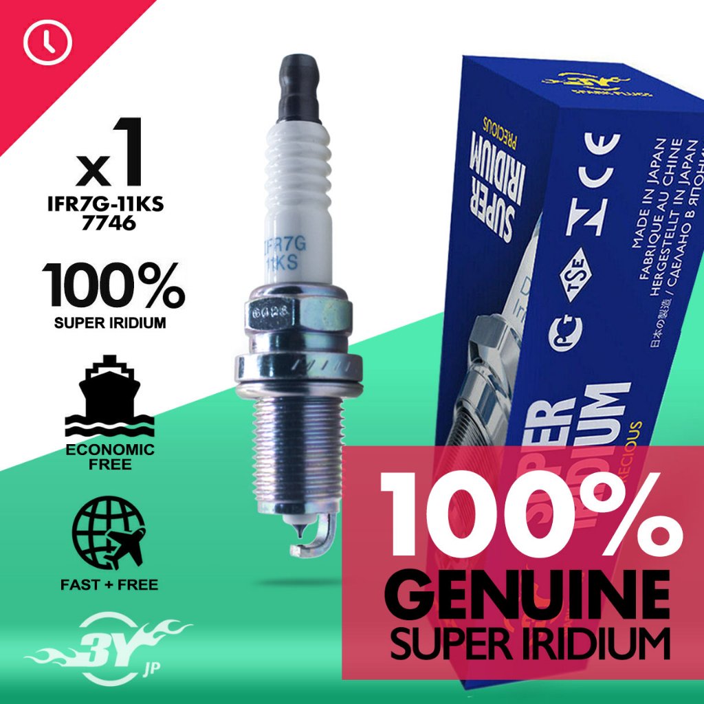 ORIGINAL IFR7G-11KS (7746) 3Y GENUINE 100% Spark Plug HONDA INTEGRA DC5 ...