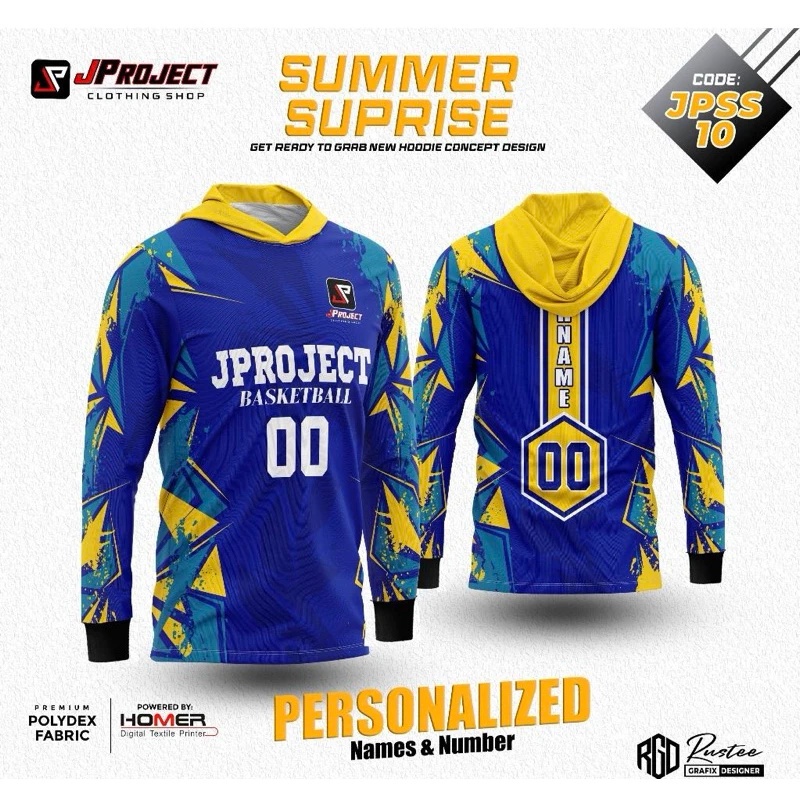 JPROJECT HOODIE JACKET full sublimation Personalize part 3 | Shopee ...