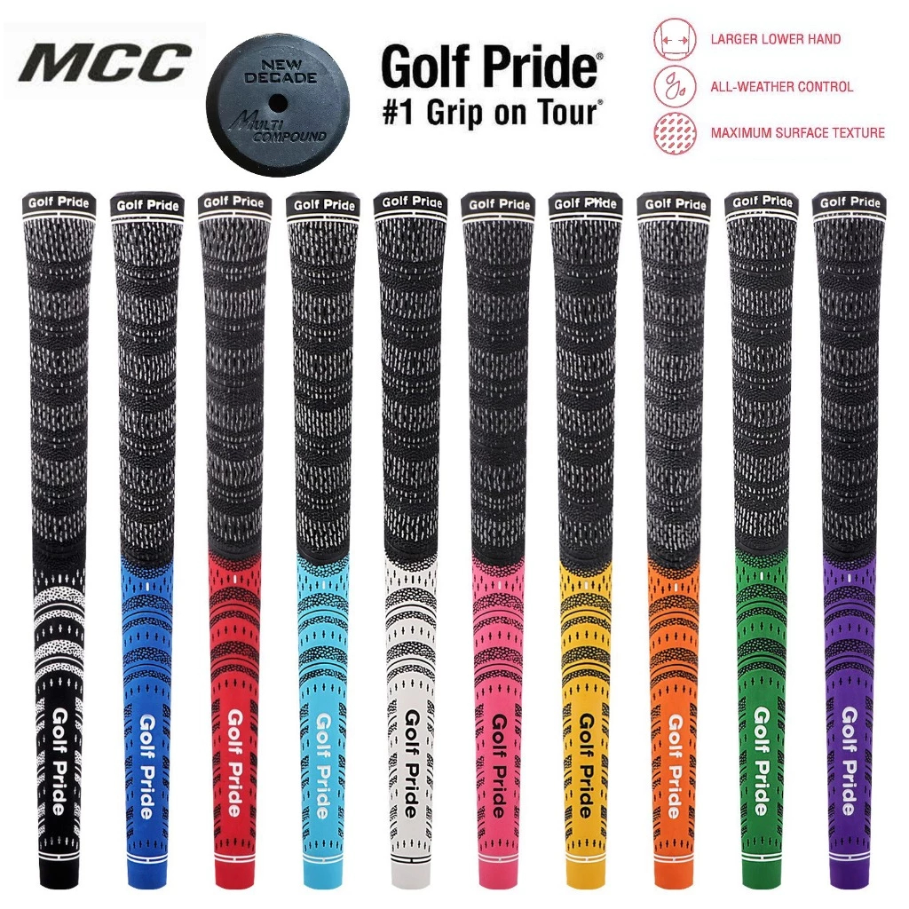 Golf Pride Grip MCC Carbon Yarn Golf grips Standard and Midsize 10 ...