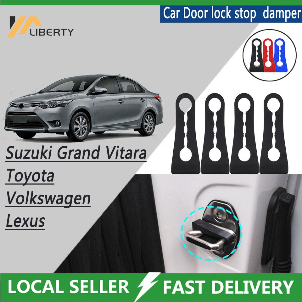 Car Door Lock Sound Absorption And Noise Reduction Buffer Pads For ...