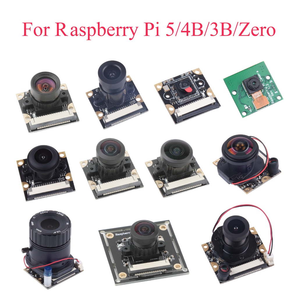 Raspberry Pi Day/Night Vision 5MP Wide Angle HD Webcam Module with ...