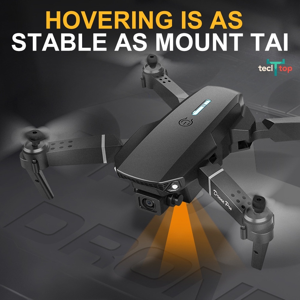 E88 Drone 4K HD Camera Dron WiFi Video Recording Remote Control Dron ...