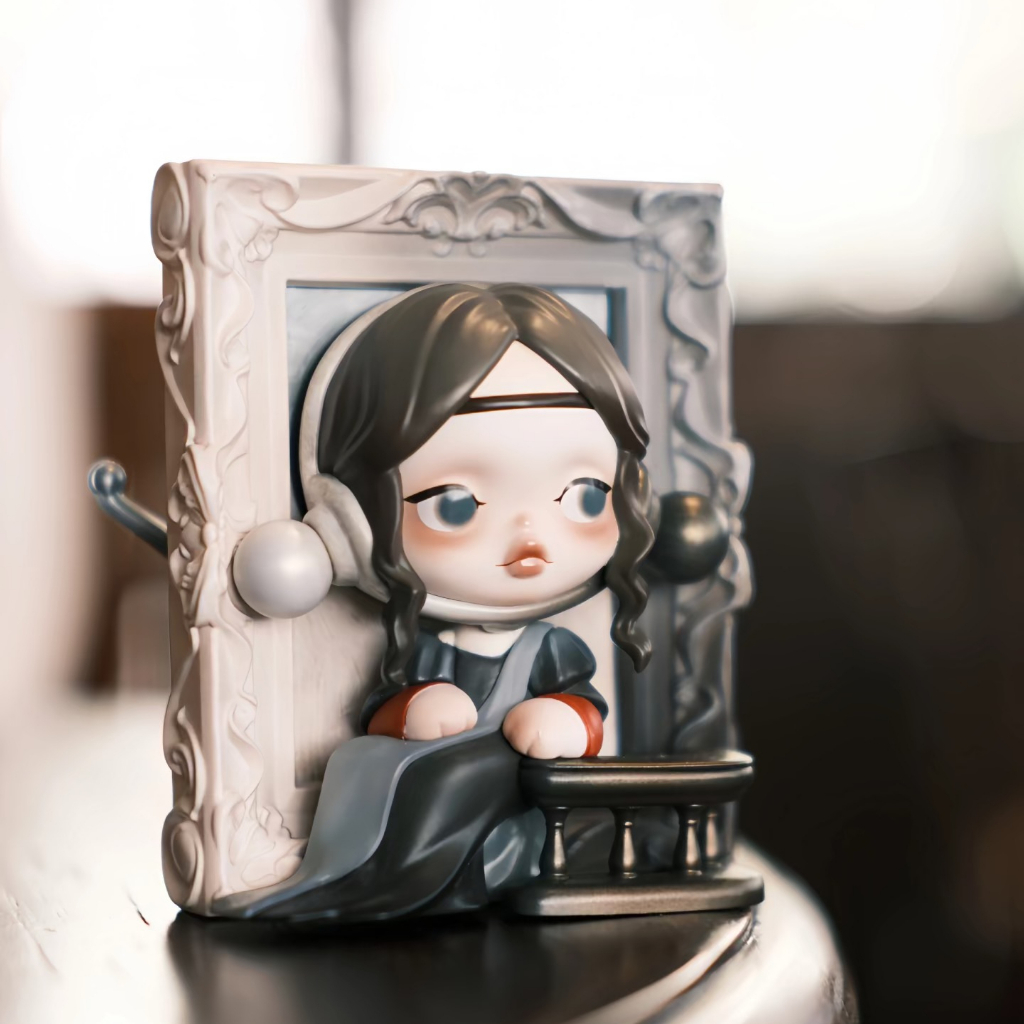 SKULLPANDA Mona Lisa SKULLPANDA 蒙娜麗莎Mona Lisa 入畫手辦吊卡公仔