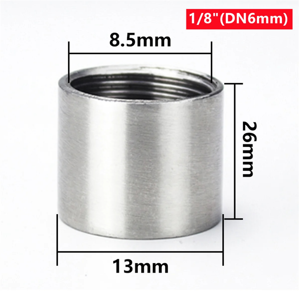 Stainless Steel 1/8