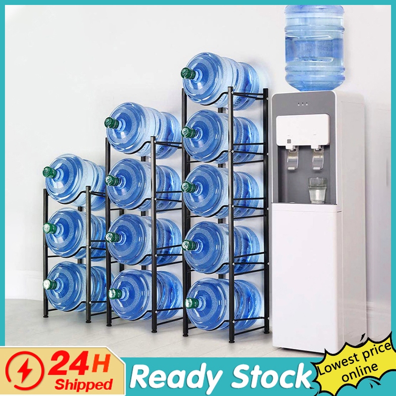 【Hot】3/4/5 Layers Mineral Water Dispenser Rack Kitchen Stand Container ...