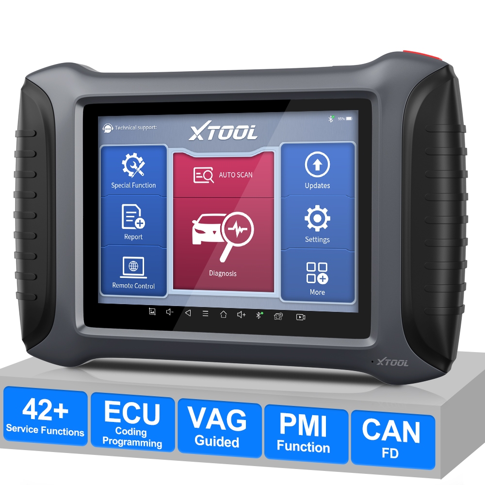 XTOOL A80Pro All System Car Diagnostic Tool OBD2 Scanner ECU Coding ...