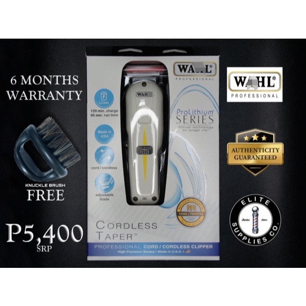 Wahl Professional Super Taper Corded Clipper Shaver Trimmer Grooming Tool Hair Cut Shopee