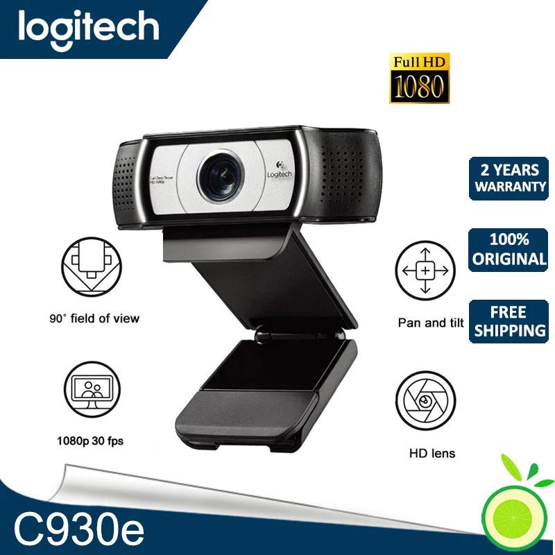 Logitech c930e HD 1080p 4x Digital Zoom Desktop PC Camera