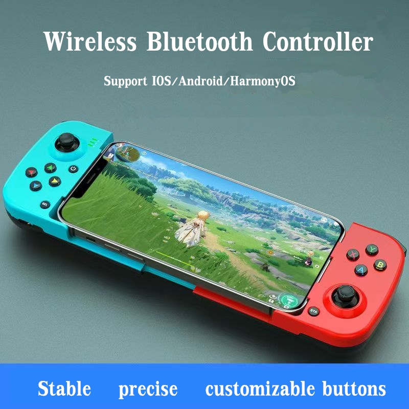 Bluetooth controller for mobile gaming compatible with multiple systems ...