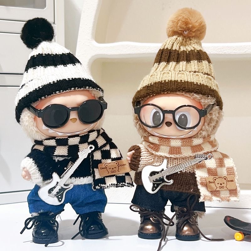 Only Clothes for Labubu V1V2V3 Dolls, Doll Not Included - Rock party ...