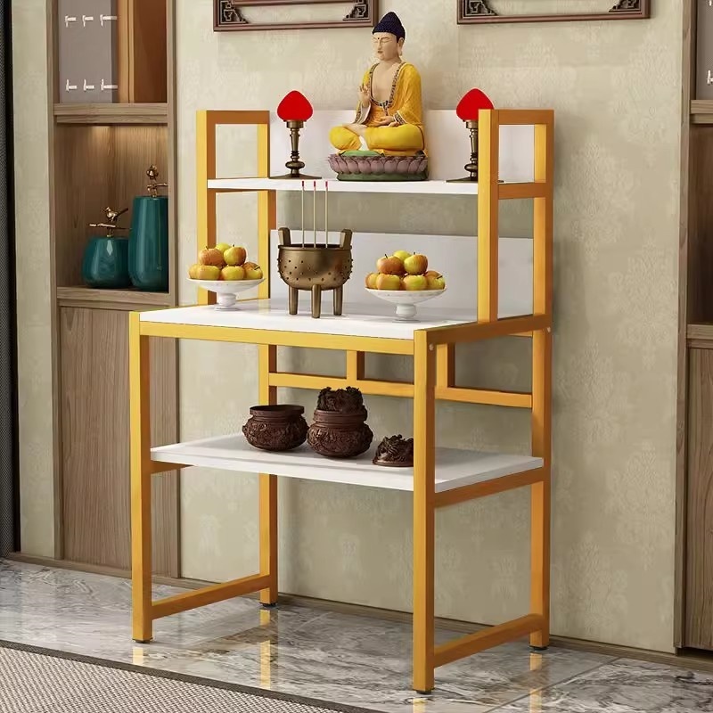 Buddhist Altar Shelf Rack Console Table For Hallway Home Altar Storage ...
