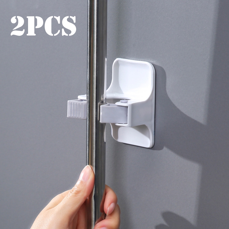 1/2pcs Mop Holder Wall Mounted Holder Broom Mop Grippers Self Adhesive ...
