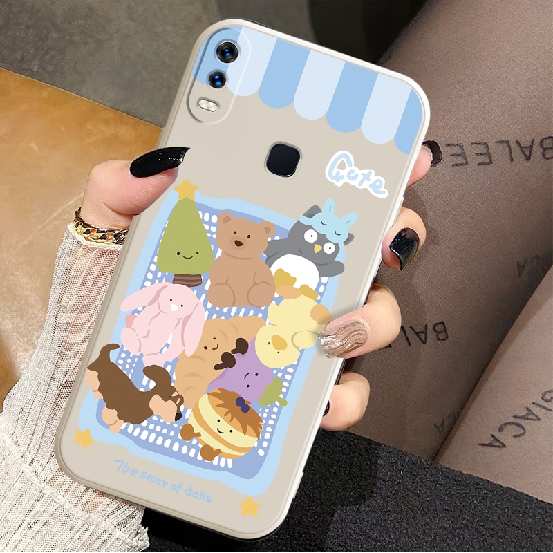 Soft Tpu Phone Cover Of Vivo Y11 Casing For VIVO Y11 2019 1906
