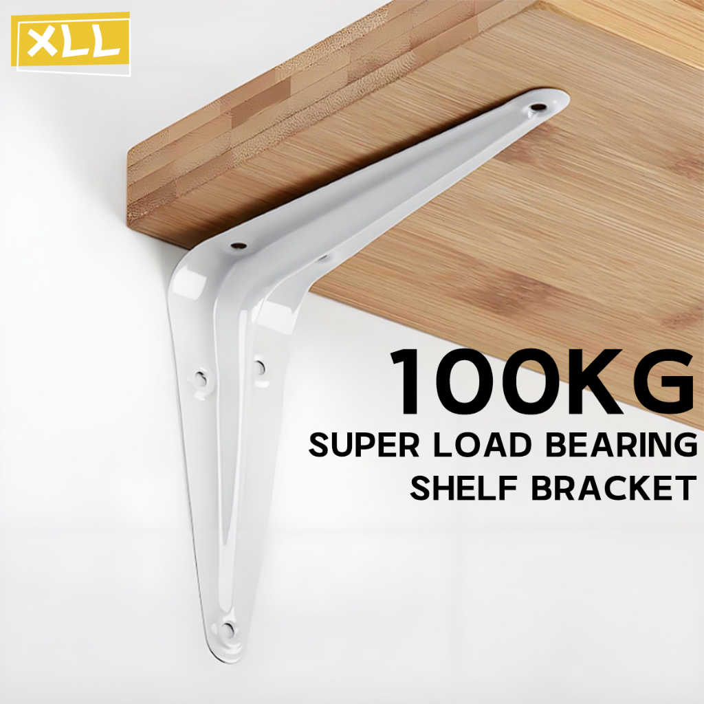 L-Shape Bracket Hanging Wall Mounted Shelves Simple wall-mounted ...
