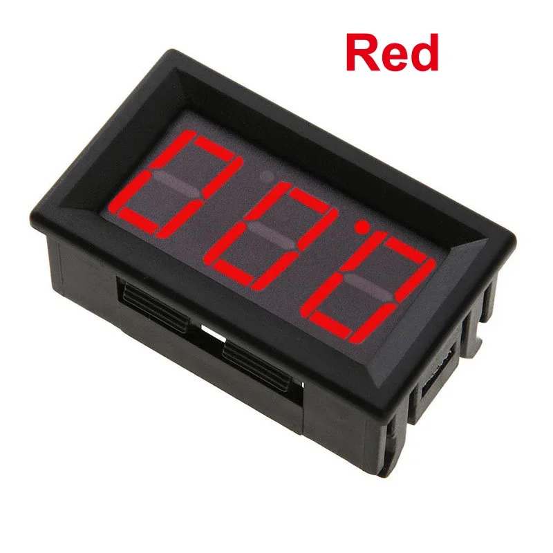 DC 0-100V 0.56 inch 3 wire LED Digital Voltmeter Voltage Meter Volt ...