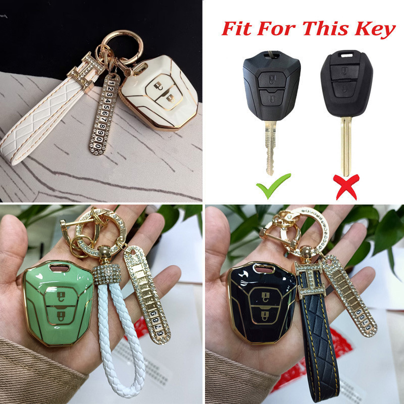 ISUZU Car Key Case Isuzu With Car Key Chain Isuzu X series / D-max / MU ...