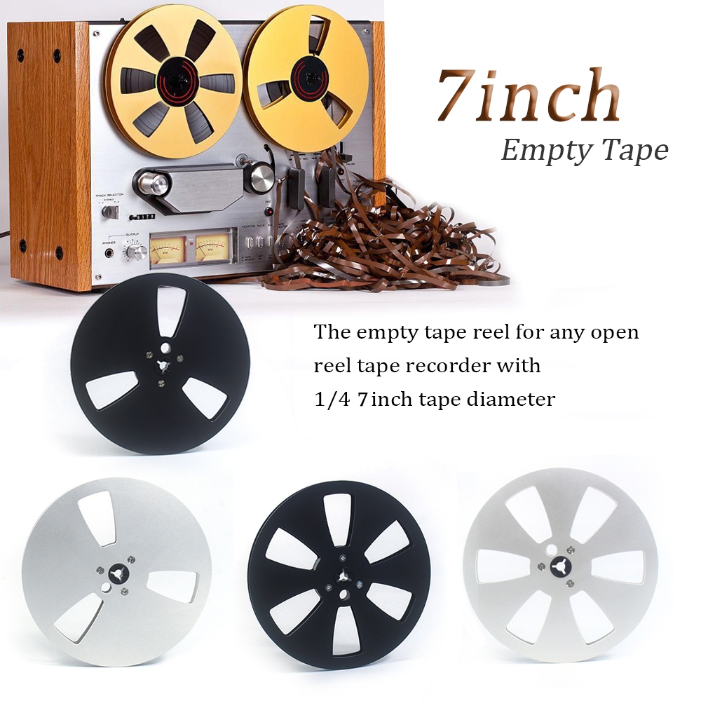 10" X 1/4" Empty Aluminum Alloy Take Up Reel To Reel Hub, 1/4 10 Inch Empty Takeup Reel For Nab - View #13
