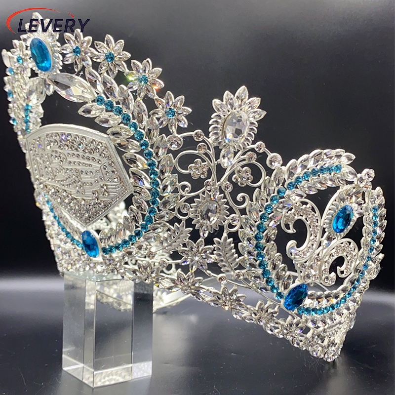 Levery New 2024 Miss Crown Headdress Bride Tiaras and Crowns Prom ...